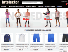 Tablet Screenshot of intelector.es